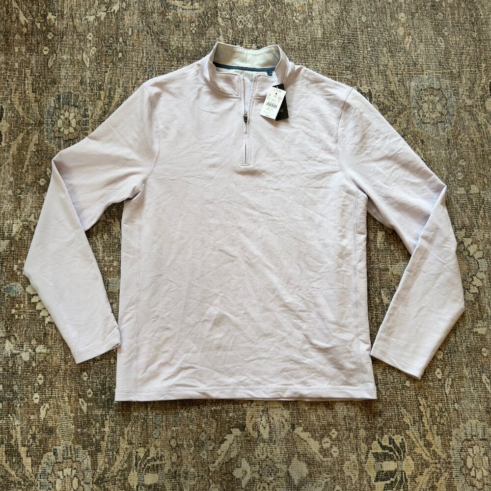 J. Crew Factory Performance quarter-zip • size medium • BR832 • NWT